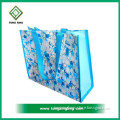 Promotional custom foldable recycle pp non woven shopping bag